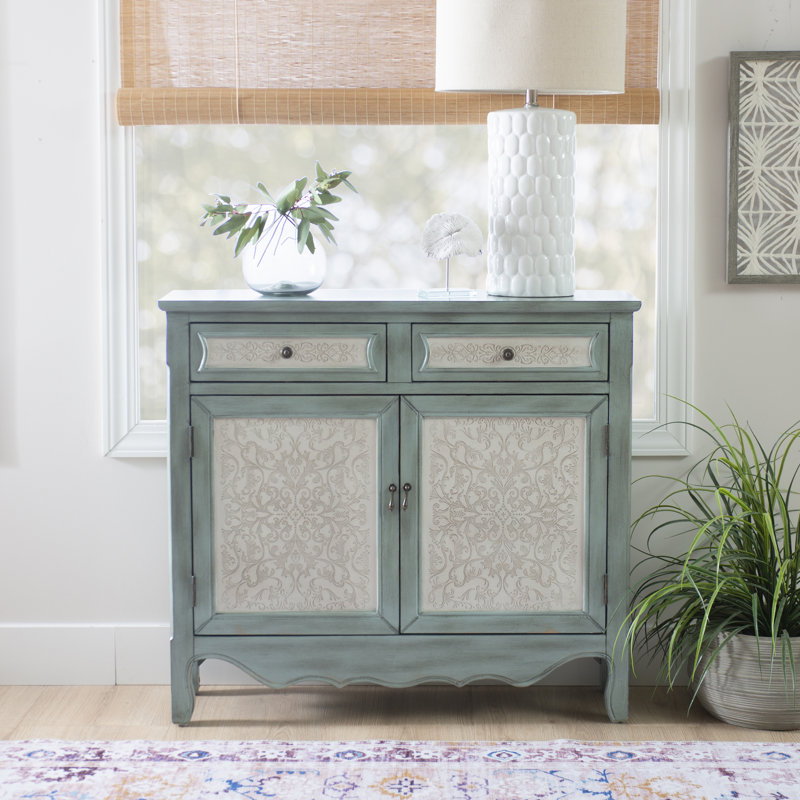 Woolridge Accent Cabinet, Antique Blue