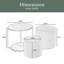 Repose-pieds, ensemble de repose-pieds multifonctionnel, combinaison de repose-pieds et de table, avec tabouret tambour, avec espace de rangement-1082574491