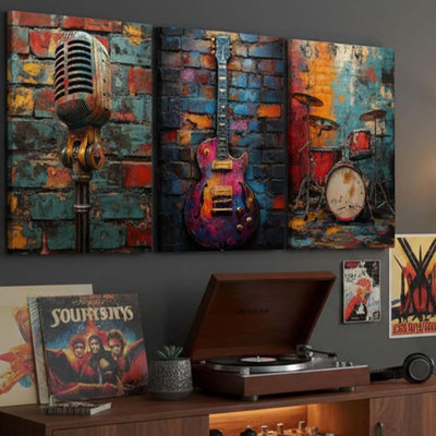 3 Piece Wrapped Canvas Print