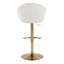 Maddison High Back Adjustable Bar Stools with Rounded T Footrest-106895928-106895929