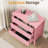  Amberrae 3 Drawer Dresser, 32" Wide Chest of Drawers-9601488