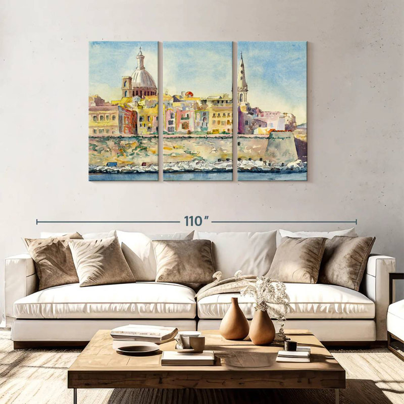 Gillard Malta, 48" H x 74" W