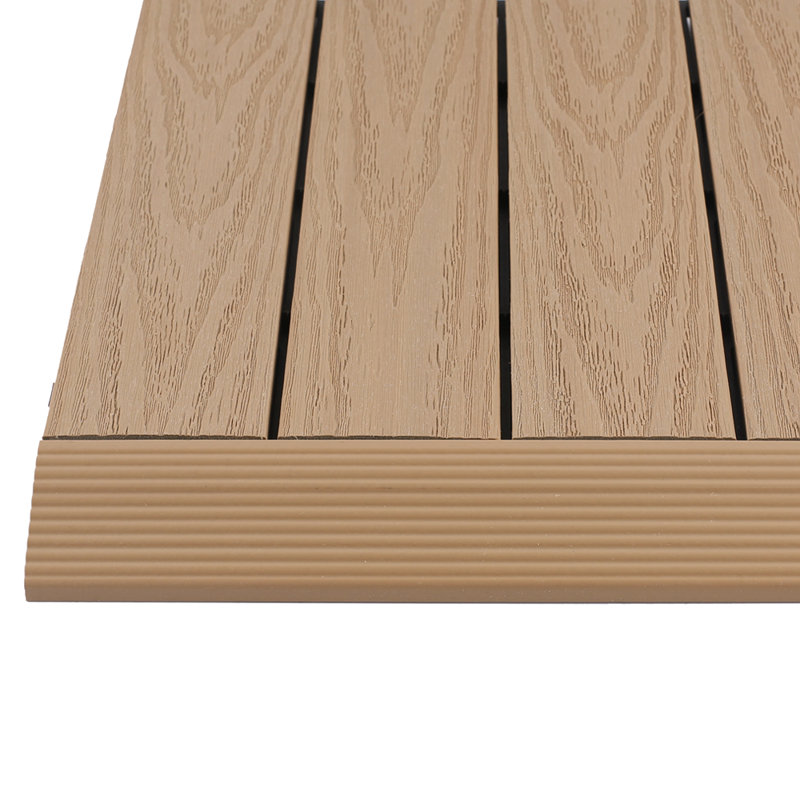 2" x 12" Quick Deck Composite Deck Tile Straight fascia in Canadian Maple, Canadian Maple