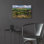 Art mural en verre Latitude Run® «Oxbow Overlook» par Rick Berk