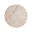 Travertine-Patterned Lightweight Concrete Side Table