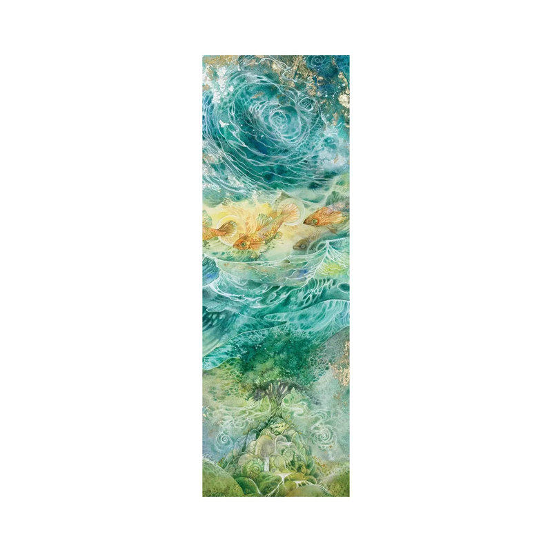 Inversions I by Stephanie Law - Wrapped Canvas Painting, 91.44cm H x 30.48cm W x 1.91cm D