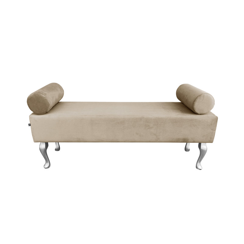 Upholstered Bench, Beige