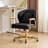 Ergonomic Faux Leather Home Office Chair-1481109270