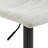 Swivel Upholstered Adjustable Height Counter Stool-397413320