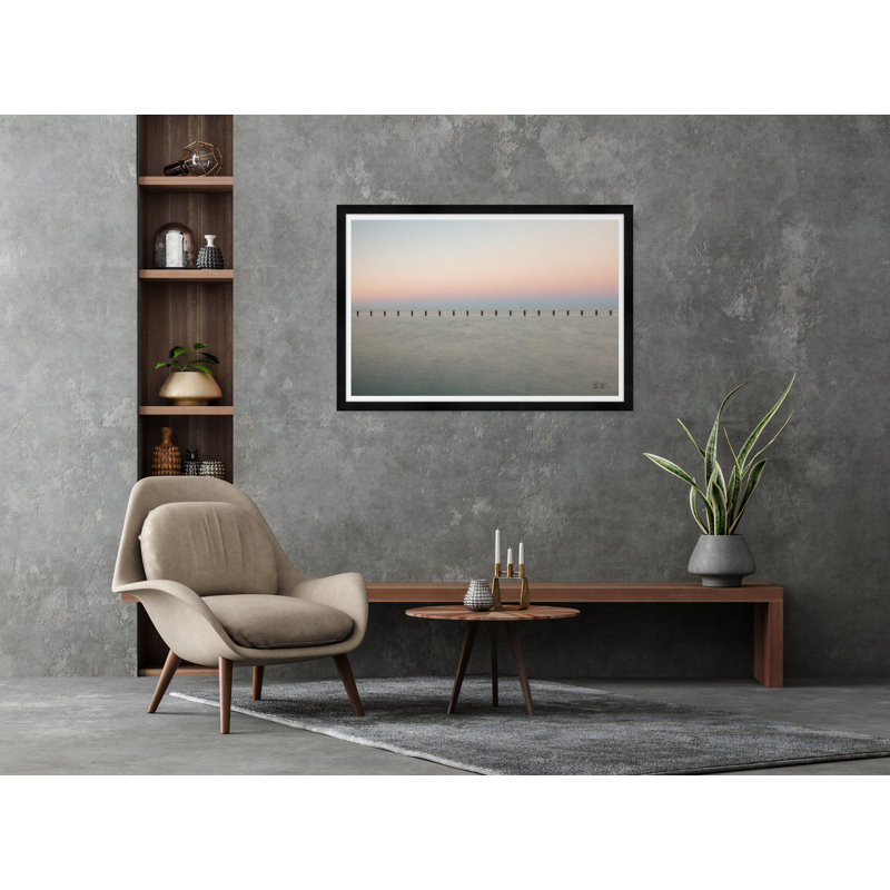 Lake Michigan Sunrise Print by Tim Klein