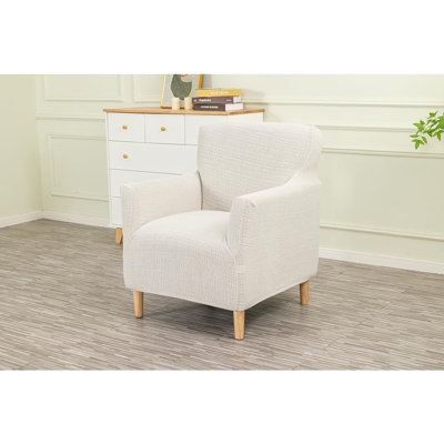Housses pour fauteuil Banquet, housse de chaise d'appoint extensible 1 pièce avec accoudoirs, protecteur de meubles antidérapant pour le salon, les enfants et les animaux domestiques, décoration intérieure, 01