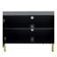 Meuble télé moderne noir chaud pour meuble télé de 80 pouces, pour chambre à coucher de salon