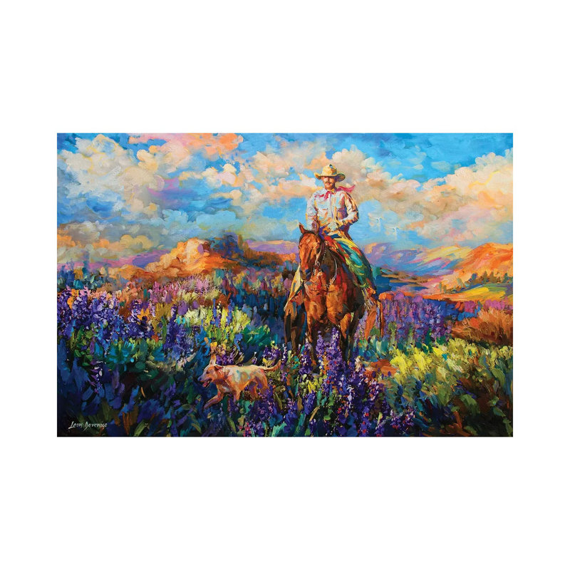 Free Spirit by Leon Devenice - Wrapped Canvas Painting, 20.32 cm H x 30.48 cm W