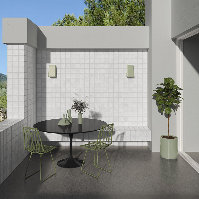 Carreau de porcelaine et de plancher Fusion 4X4, Glace