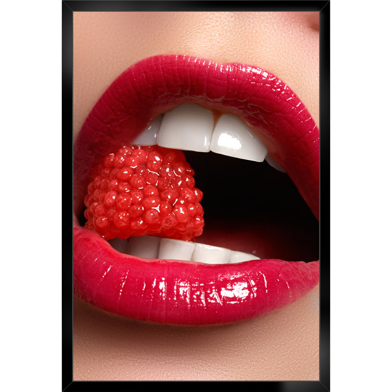 Raspberry Delight Print by Lara Brooke