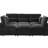 85.4" Sectional Bed With Movable , Two Ports, Phone Holder, And Comfortable Chenille For Living Space Modern U - Shaped Couch Reconfigurable Flexible Seating-261839649