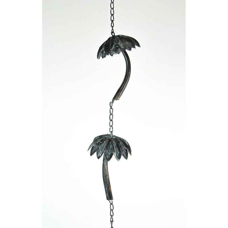Chaîne de pluie de palmier tropical Edson