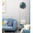 Modern light luxury storage basket floor clock