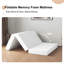 10cm & 15cm Medium Firm Foam Futon Mattress, Infused Memory Foam Mattress with Protective Cover-1128529642-1128529643