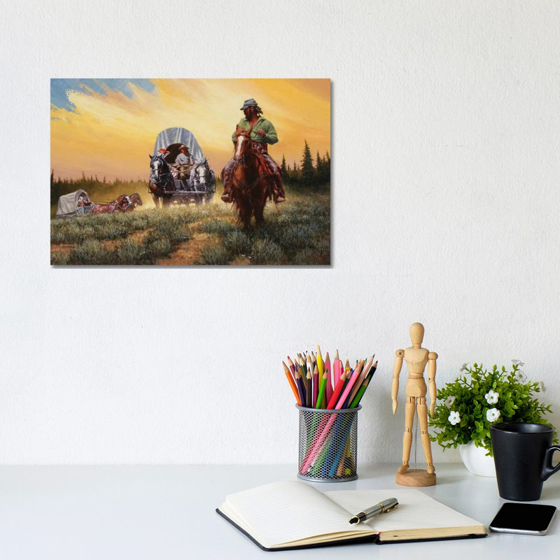 A New Land by Joe Velazquez - Wrapped Canvas Print, 20.32 cm H x 30.48 cm W