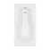 60" L x 36" W Drop In Air Acrylic Bathtub with Reversible Drain in White