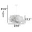 Lustre nuage en coton
