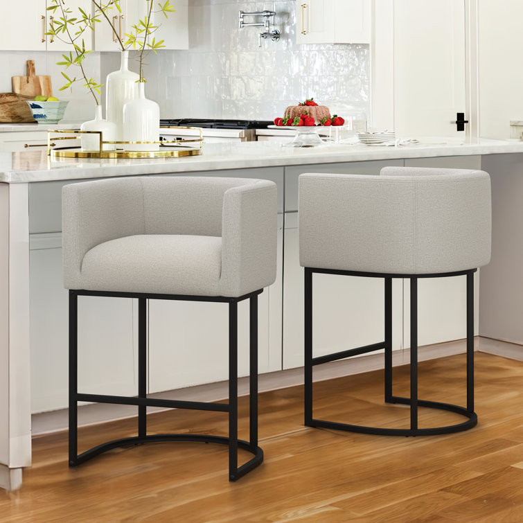 Bechtold Upholstered Counter Stool