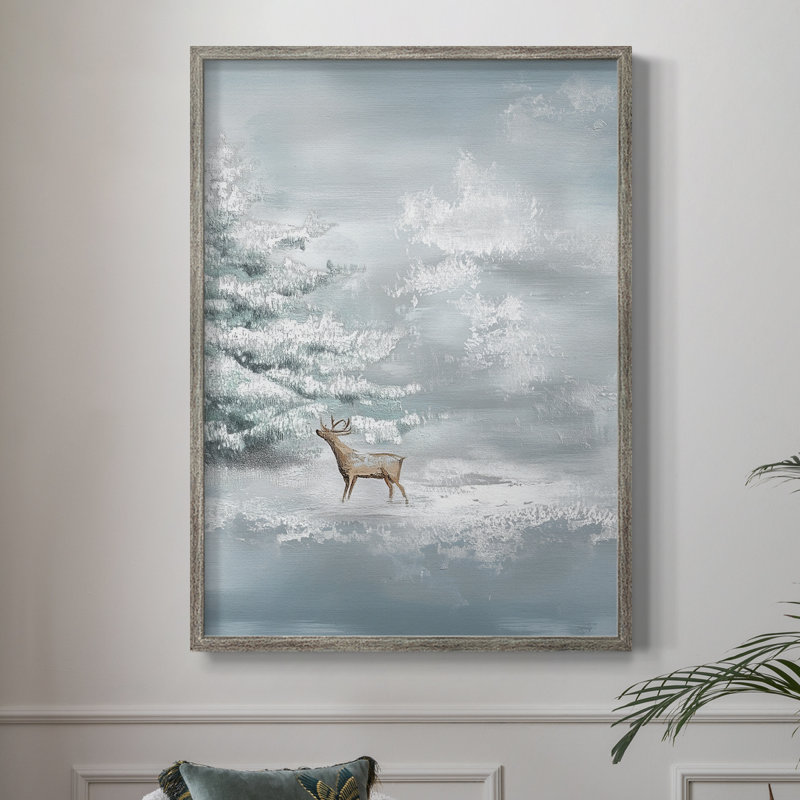 «Christmas Holiday», art encadré CL XXVII, bois massif, H 21 po x l 17 po