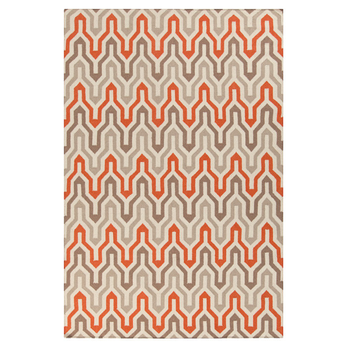 Isaacs Wool Geometric Indoor Rug