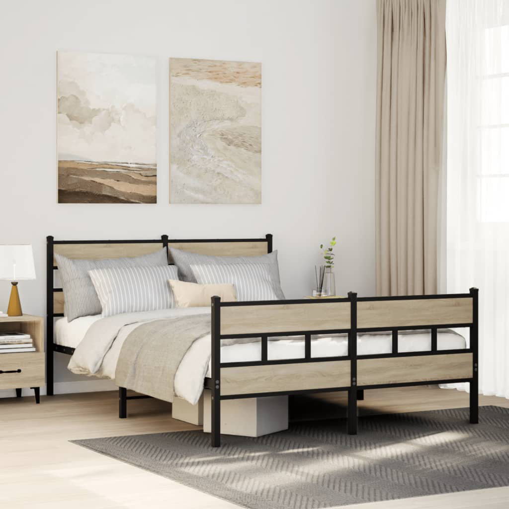 Borough Wharf Metal Bed Frame Without Mattress
