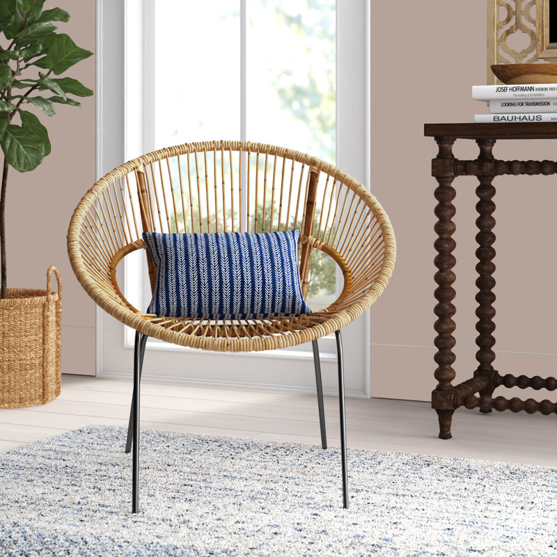 Chaise Boas Paradise Papasan, Brun clair