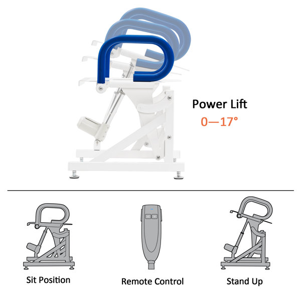 Mcombo Electric Toilet Seat Lift with Padded Handles, Power Elevated Toilet Seat Riser with Arms for Elderly, Disabled in Bathroom, Seniors Toilet