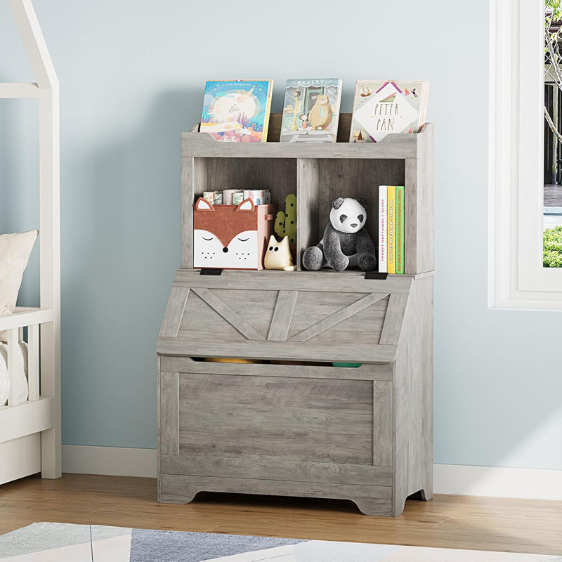 122cm H x 79cm W Bookcase, Grey
