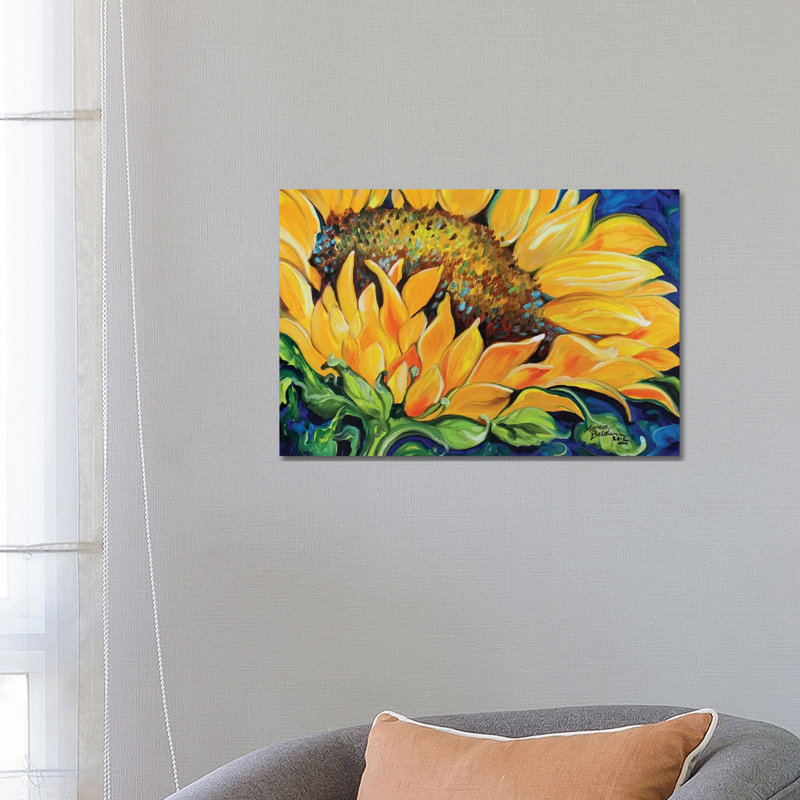 Sunflower September by Marcia Baldwin - Wrapped Canvas Print, 66.04 cm H x 45.72 cm W x 3.175 cm D
