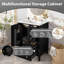 Meuble-lavabo moderne avec beaucoup de rangement-332704229