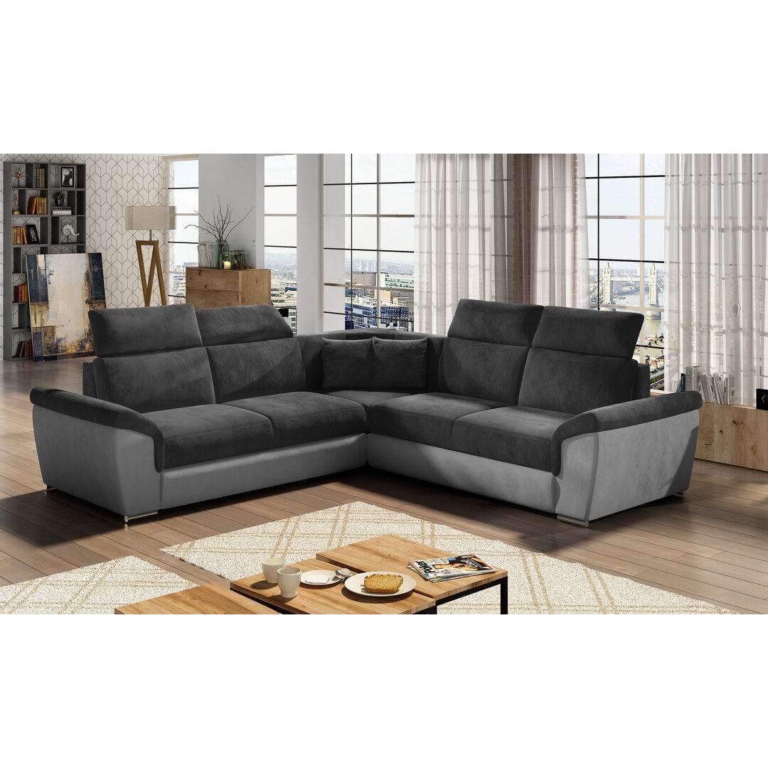 Ecksofa Valente mit Bettfunktion