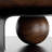 No Assembly Required 39.37'' Modern Wood Round Coffee Table for Living Room