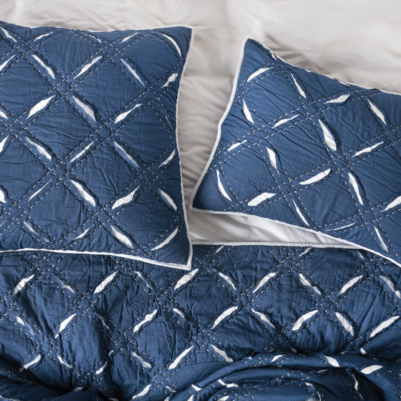 Parker Cotton Reversible Quilt, Full/Queen Quilt