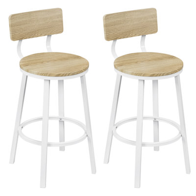 Anginette Counter Stool with Metal Frame