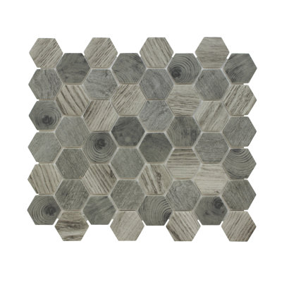 Glass Honeycomb Mosaic Wall & Floor Tile