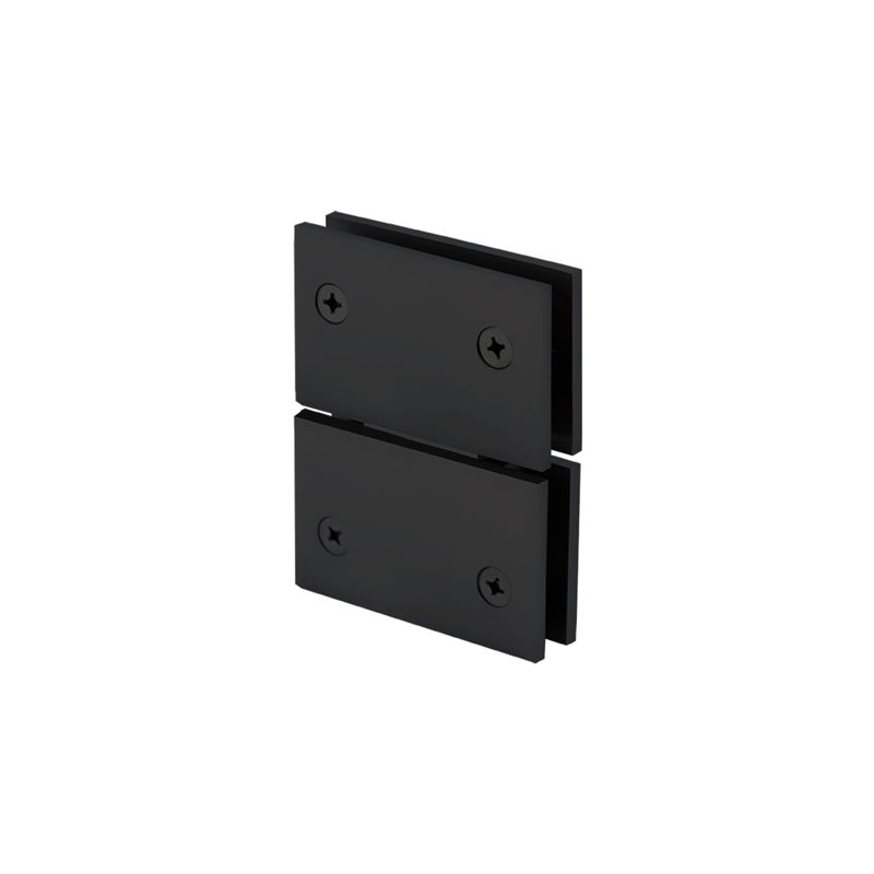 FHC CAMGS02MB Support de verre à verre pivotant pour verre 1/2 "Cambria Grande Series - Noir mat