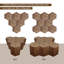 Tables de bout et tables d'appoint Rustic Hexagon