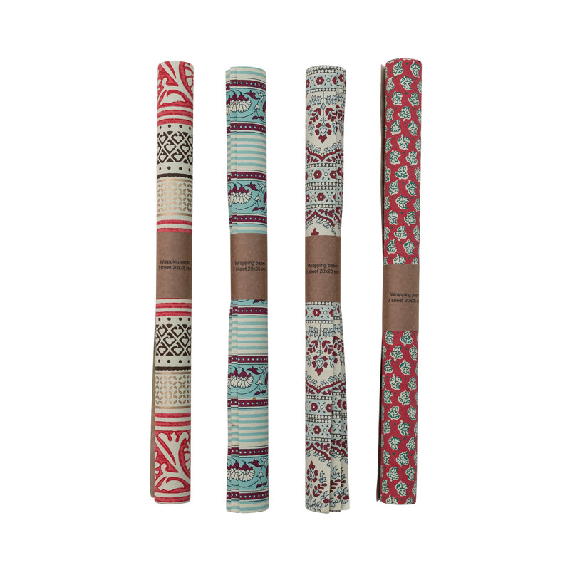 Papier cadeau imprimé avec motif
