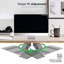 Plateau à clavier Uncage ergonomics KT1 - Plateau à clavier réglable sous le bureau avec inclinaison et pivot