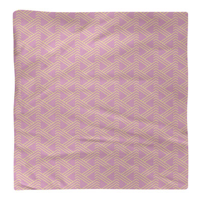 Serviette de table en coton Zig Zag
