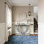 Console de luxe à miroir à deux niveaux Sparkling
