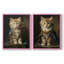 ANIMALS Series CXCII - reproduction encadrée de qualité supérieure - prête à être accrochée - aucun clou requis - aucun clou requis-1173786896-1173786904
