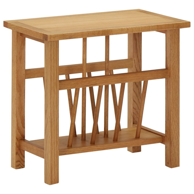 Glass End Table with Storage
