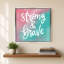 Magical Girl I par Becky Thorns - Impression sur toile-467937287-467937309