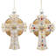 Bejeweled Cross Ornament, 6 Inches